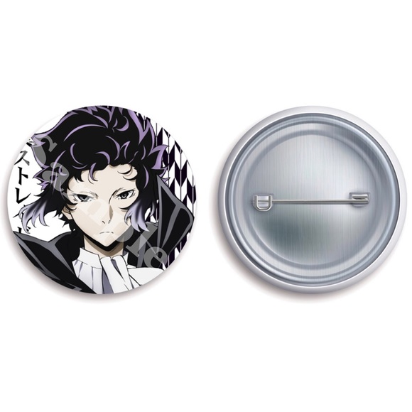[HANDMADE] Bungo Stray Dogs Buttons - Picture 4 of 7